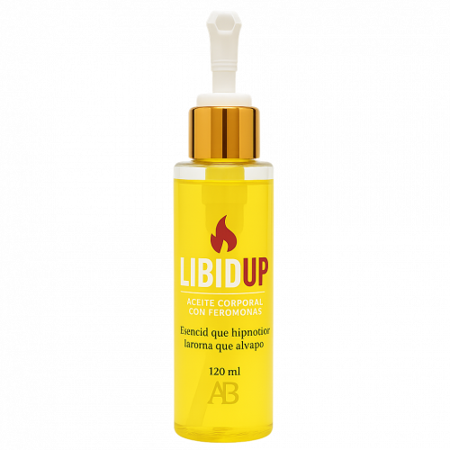 ACEITE CORPORAL CON FEROMONAS LIBIDUP 120ML (HOMBRE)